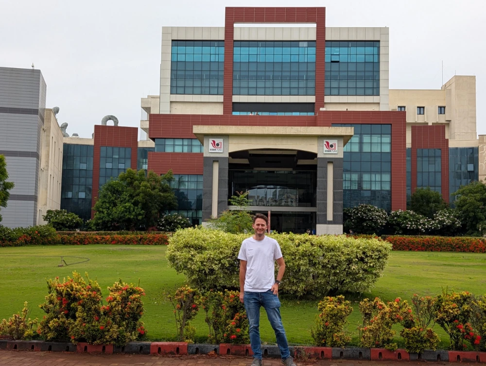 Martin at IISER Pune