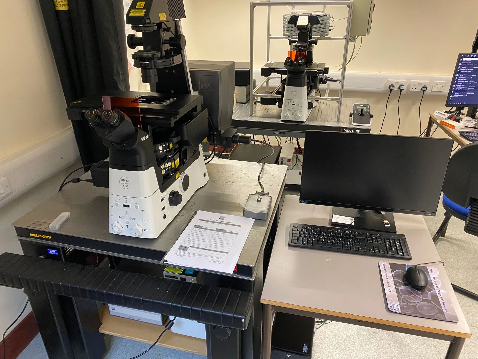 MMI just installed CellManipulator at Cambridge University