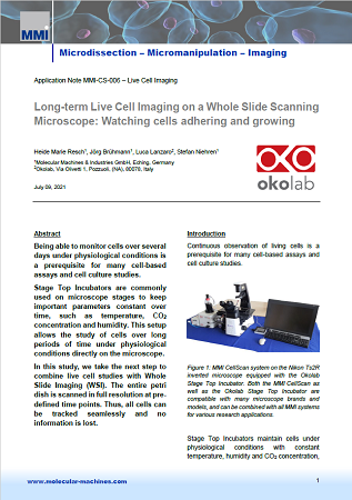 Long-Term Live Cell Imaging